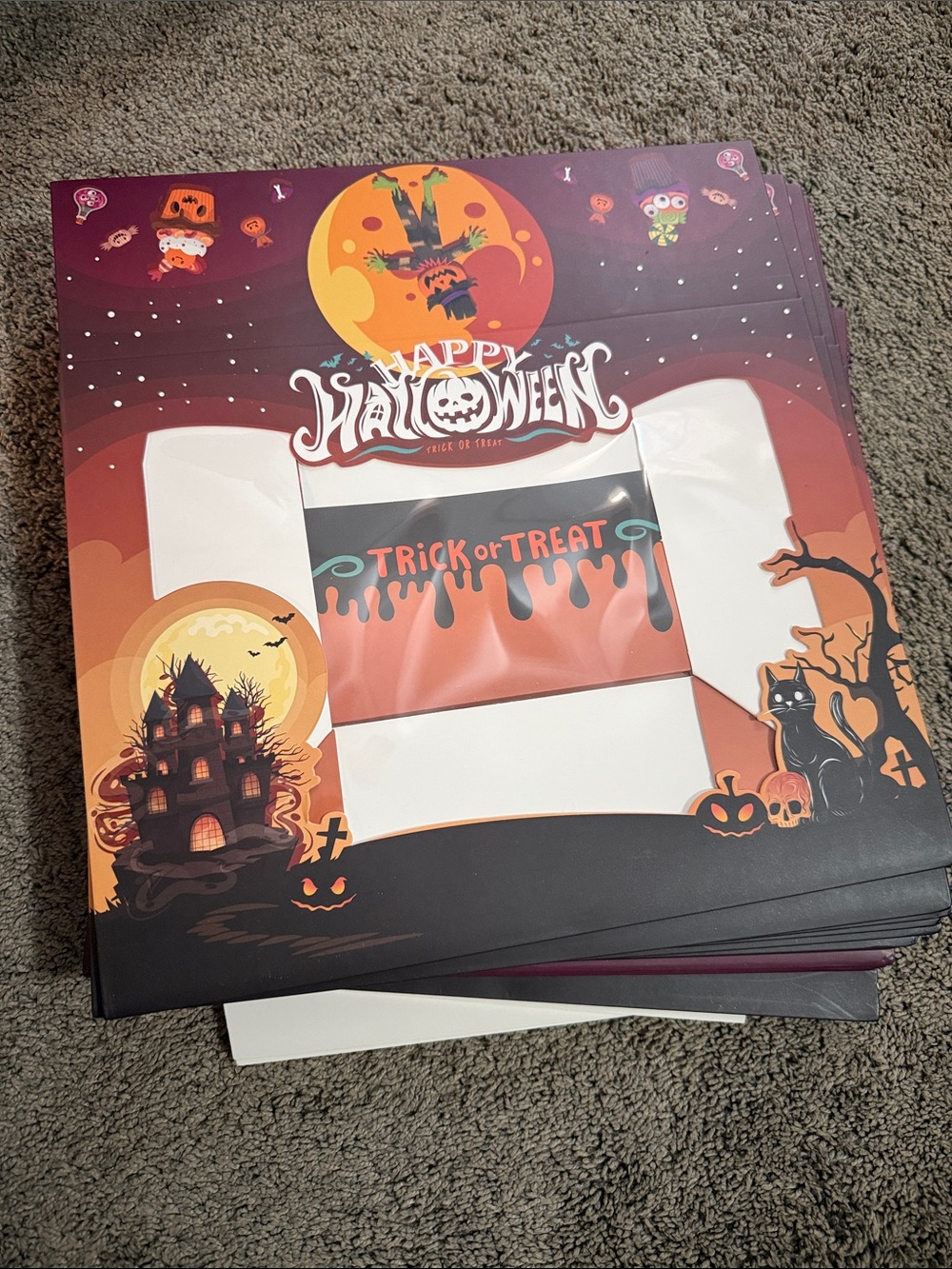 14 Halloween Cupcake Boxes